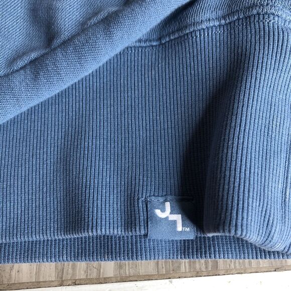 Joy Lab Cropped Sweatshirt Blue Medium - Picture 4 of 8